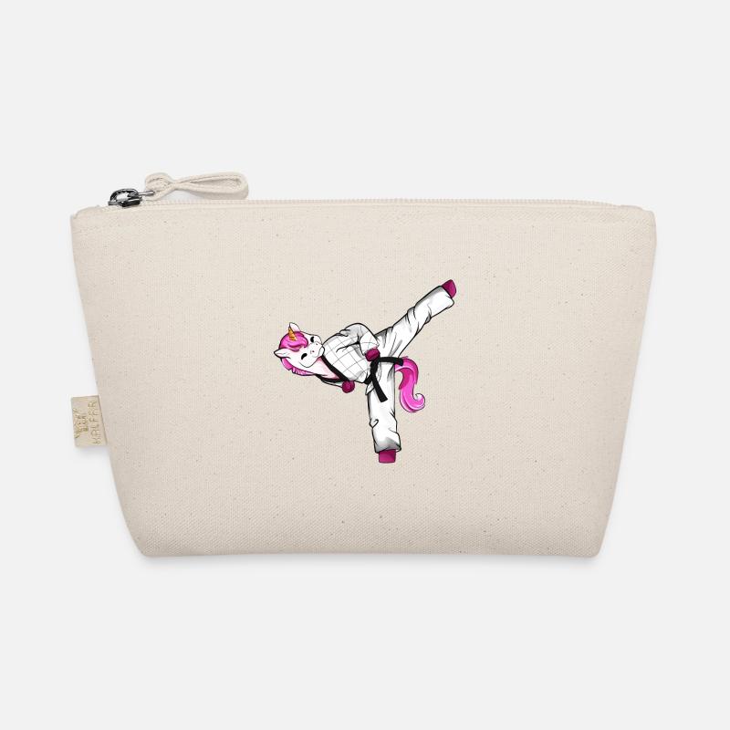 Licorne de dessin animé faisant du Hapkido Trousse biologique