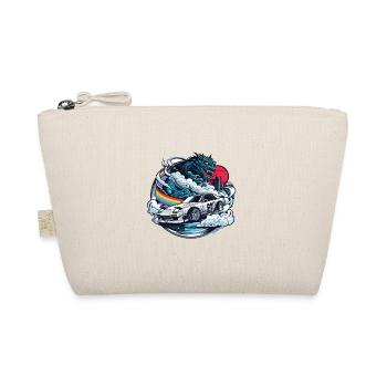 Voiture de style japonais derrière le monstre et l’arc-en-ciel, JDM - Trousse biologique - nature - Devant