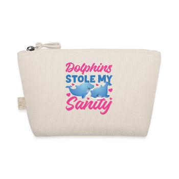 Dauphin Les dauphins ont volé ma santé mentale - Trousse biologique - nature - Devant