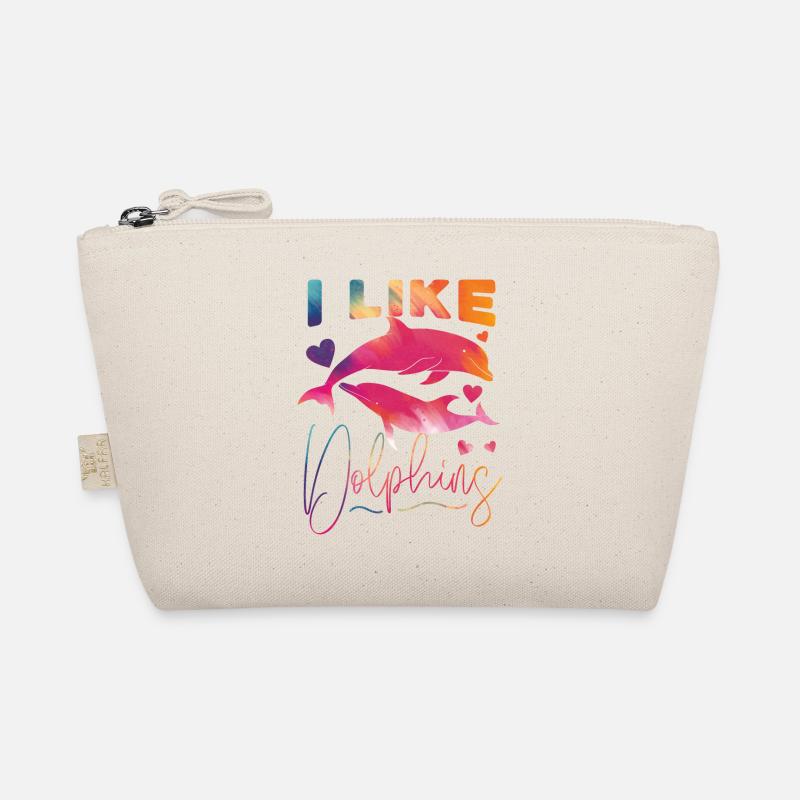 Aquarelle de dauphin j’aime les dauphins Trousse biologique
