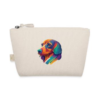 Teckel coloré chiens ami Joie de vivre chien - Trousse biologique - nature - Devant