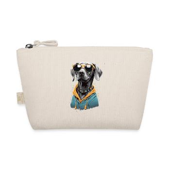 Braque de Weimar Vintage chien esthétique chiens Design - Trousse biologique - nature - Devant