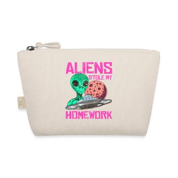 Alien, UFO, UAP, Space, Space Flying Object - Organic Pouch - nature - Front