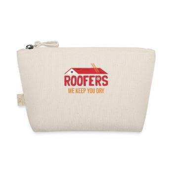 Roofers We Keep You Dry Contractors - Organic Pouch - nature - Front