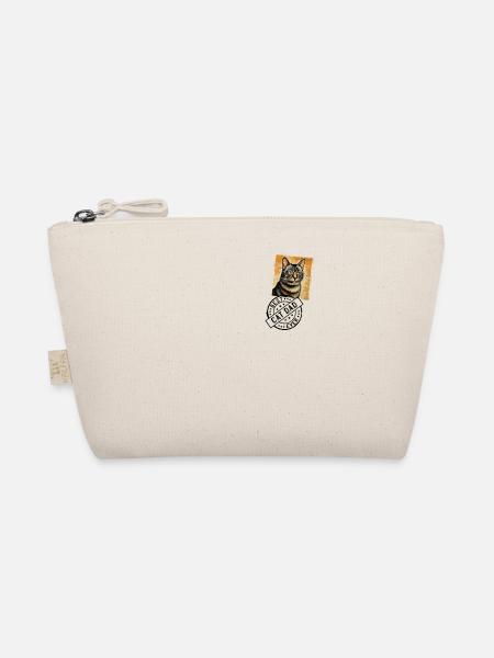 Cats, Dad, Cat, Cat Stamp, Cat Dads - Organic Pouch - nature - Front