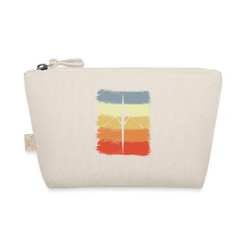 Rowing Boat Drawing - Organic Pouch - nature - Front