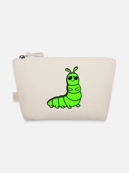 Caterpillar Cool - Organic Pouch - nature - Front
