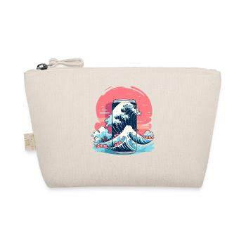 La grande canette de Fuji et Kanagawa - Trousse biologique - nature - Devant
