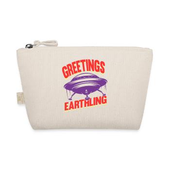 Alien, UFO, UAP, Space, Space Flying Object - Organic Pouch - nature - Front