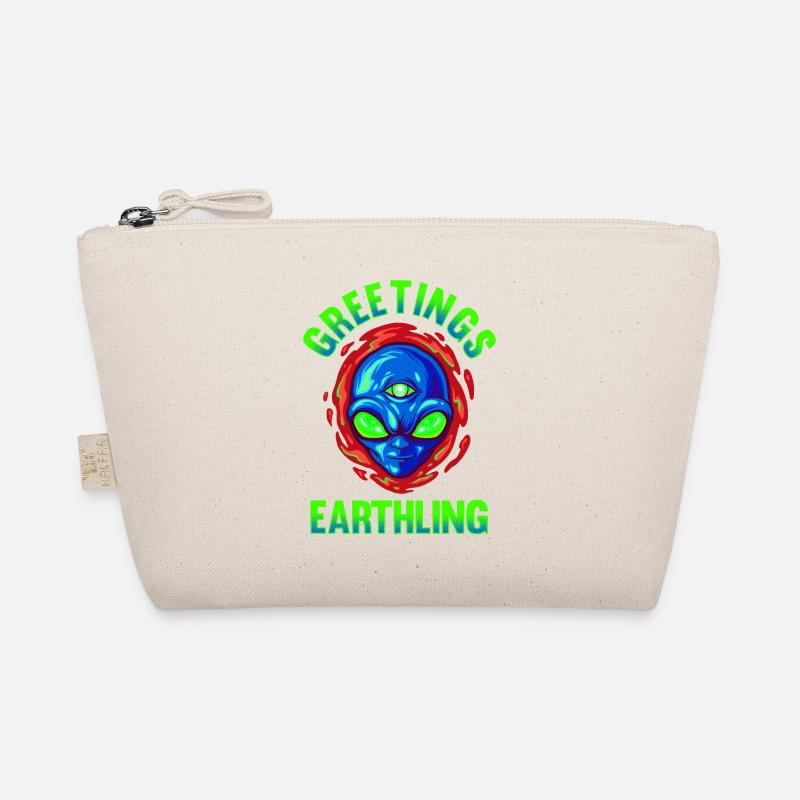 Alien, UFO, UAP, Space, Space Flying Object Organic Pouch