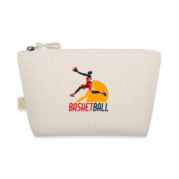 BASKETBALL forever! - Organic Pouch - nature - Front