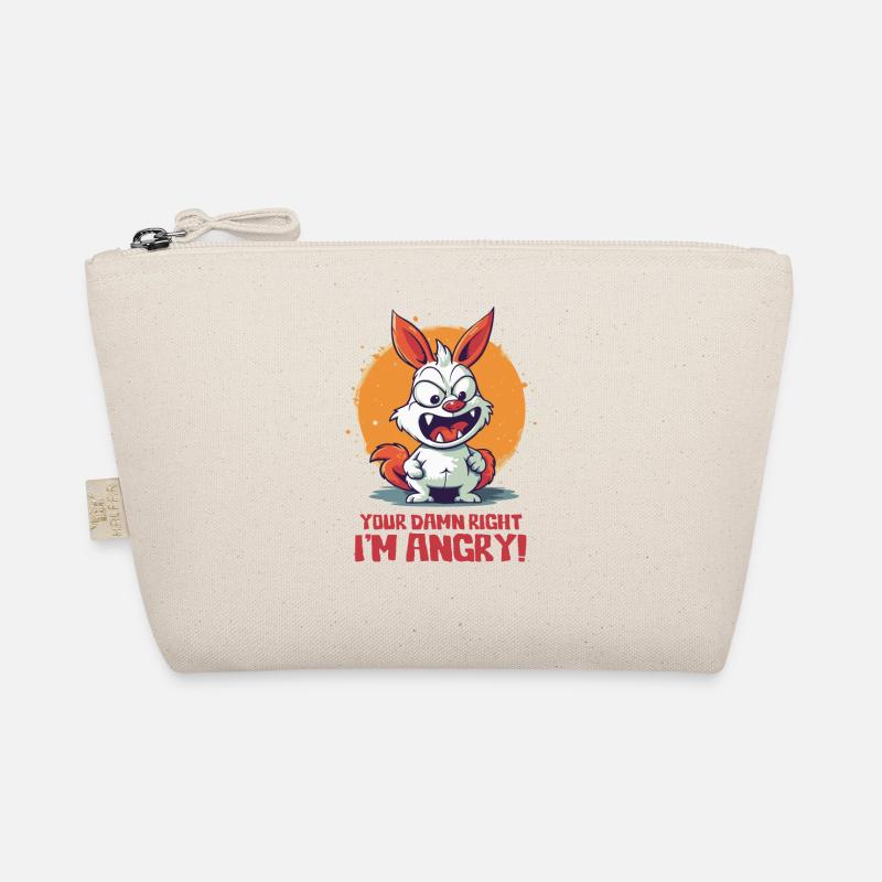 Damn right, I'm angry: Squirrel Organic Pouch