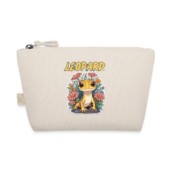 Leopard Lizard Gecko - Organic Pouch - nature - Front