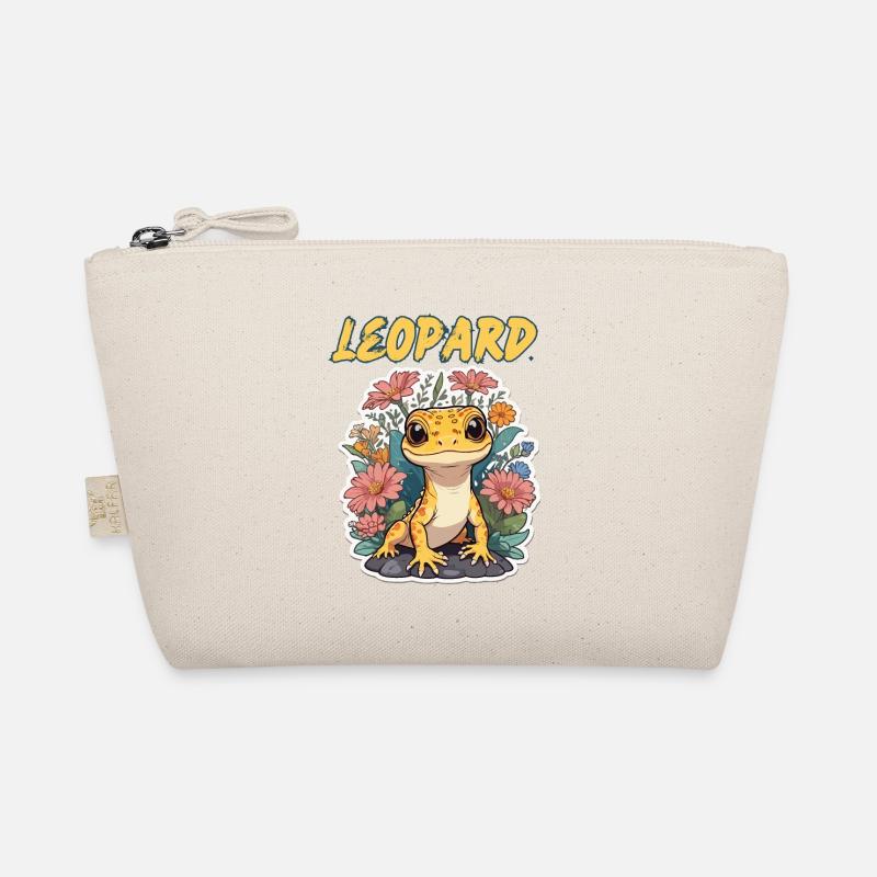Leopard Lizard Gecko - Organic Pouch - nature