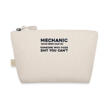 Mechanic Noun Definition Automechaniker Kfz - Bio-Täschchen - Natur - Vorne