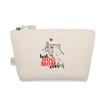 The Best Border Collie Dog Mom in the World - Organic Pouch - nature - Front