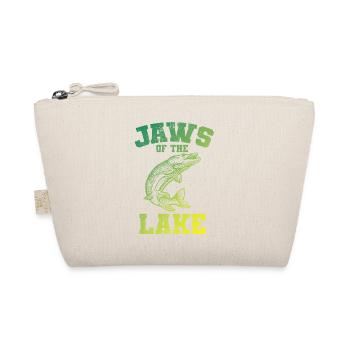 Fishing, Angler, Fisherman Fishing and Pike Fishing - Organic Pouch - nature - Front