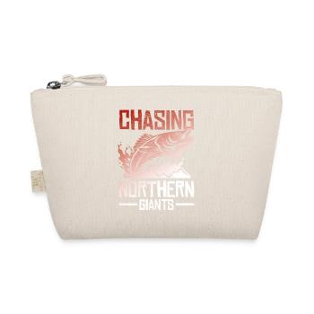 Fishing, Angler, Fisherman Fishing and Pike Fishing - Organic Pouch - nature - Front