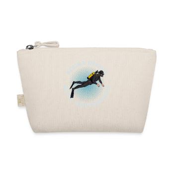 Scuba Diving, Scuba Diving, Holiday Sea Diver - Organic Pouch - nature - Front