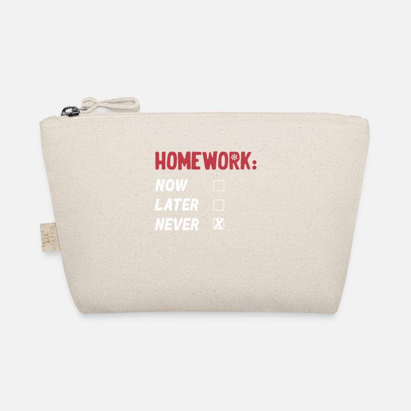Homework? What homework? Graduation Organic Pouch