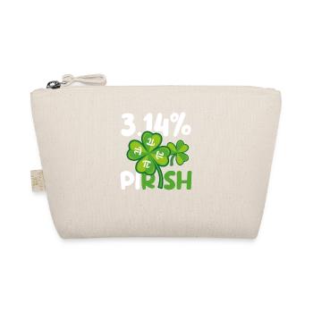 3.14% Pirish Funny St. Patricks Math Geek Pi Day - Bio-Täschchen - Natur - Vorne