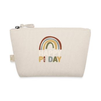 BOHO Regenbogen Happy Pi Day 3.14 Math Geek Teach - Bio-Täschchen - Natur - Vorne