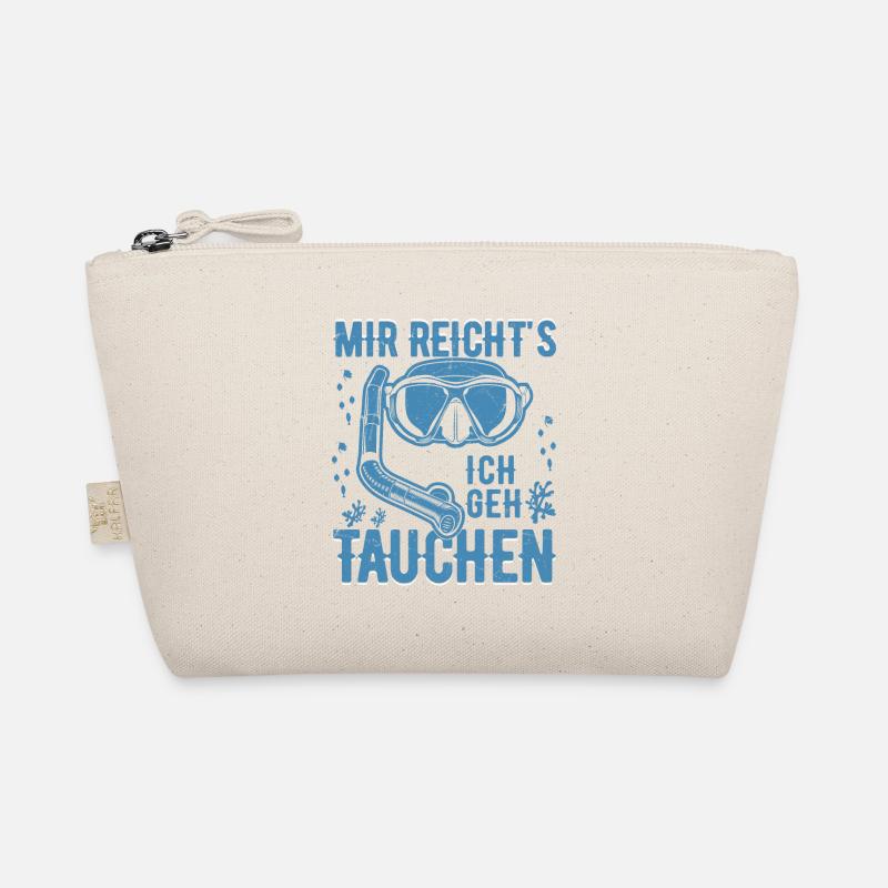 Mir reicht's ich geh tauchen Gerätetauchen Taucher - Bio-Täschchen - Natur