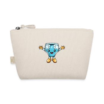Cartoon Kawaii Diaper - Organic Pouch - nature - Front