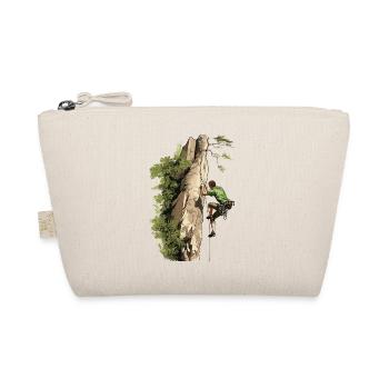 Toprope climbing nature experience for climbers - Organic Pouch - nature - Front