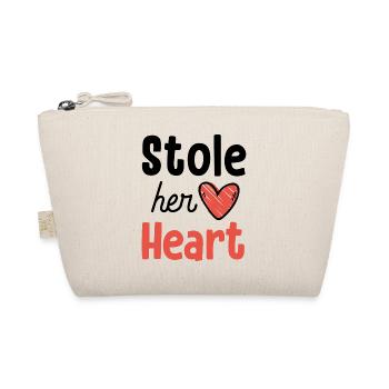 Volé ton coeur ses frites - Couple - Trousse biologique - nature - Devant