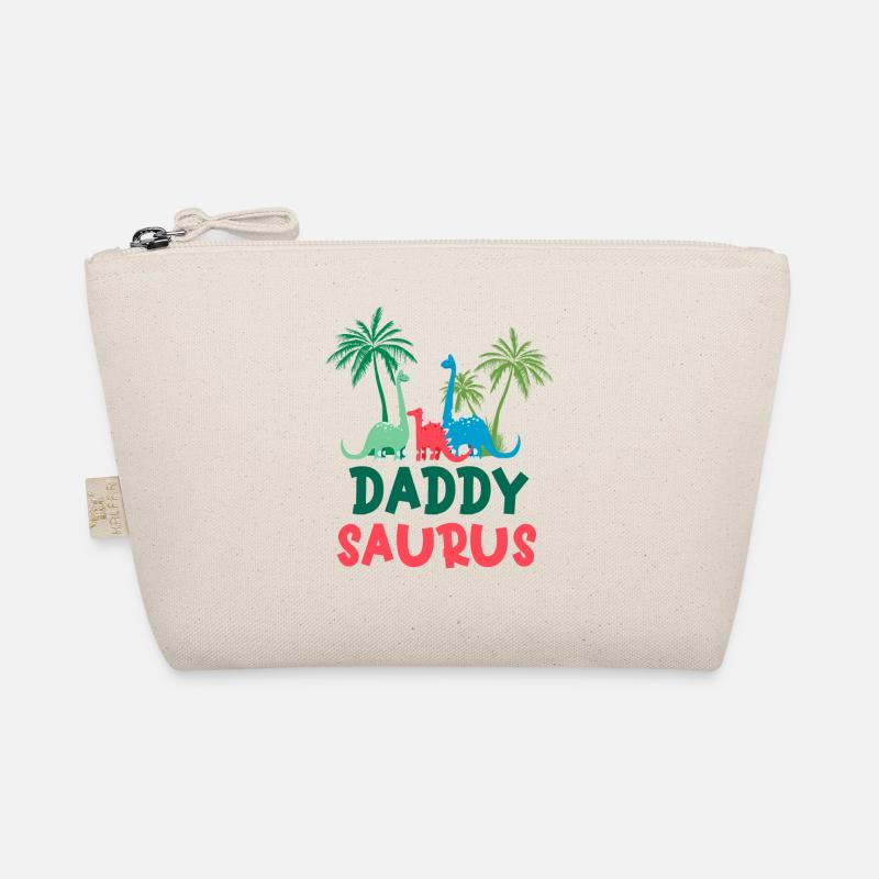 Dinosaur Birthday Daddy Saurus Matching Family Organic Pouch