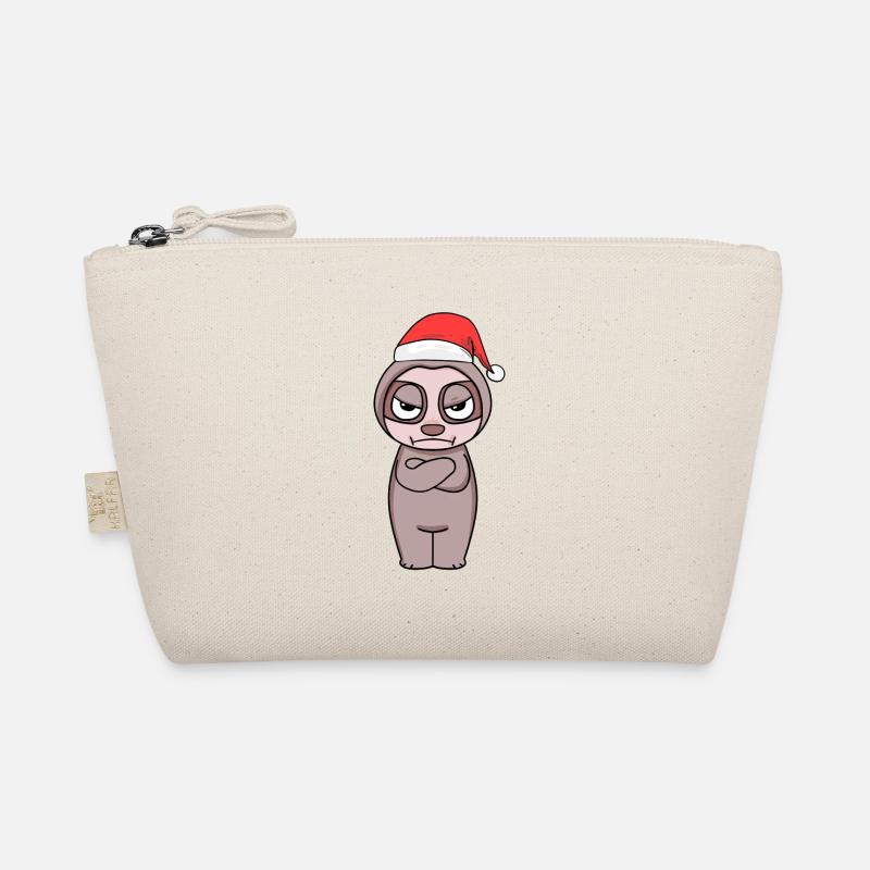 Faultier Weihnachten Bio-Täschchen