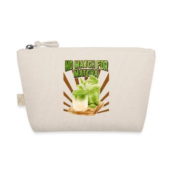 Matcha Tea, Matcha Latte Funny Saying, Pun - Organic Pouch - nature - Front