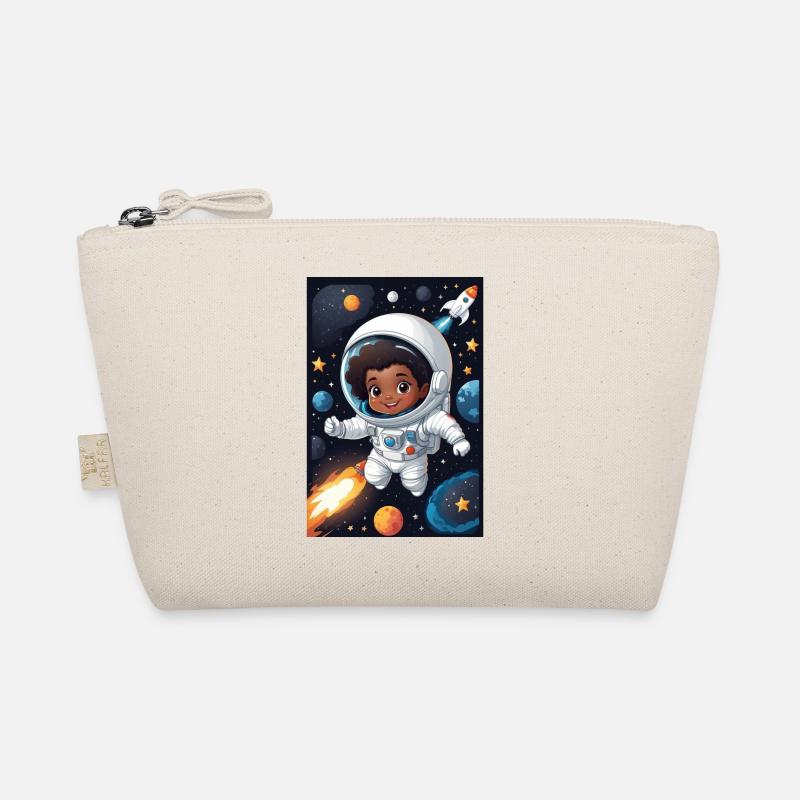 Space child with astronaut suit Organic Pouch