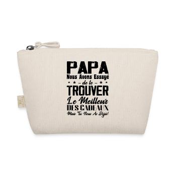 Papa Nous Avons Essayé De Te Trouver Des Cadeaux - Trousse biologique - nature - Devant