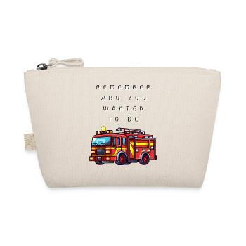 remember who you wanted to be nurse 3 - Organic Pouch - nature - Front