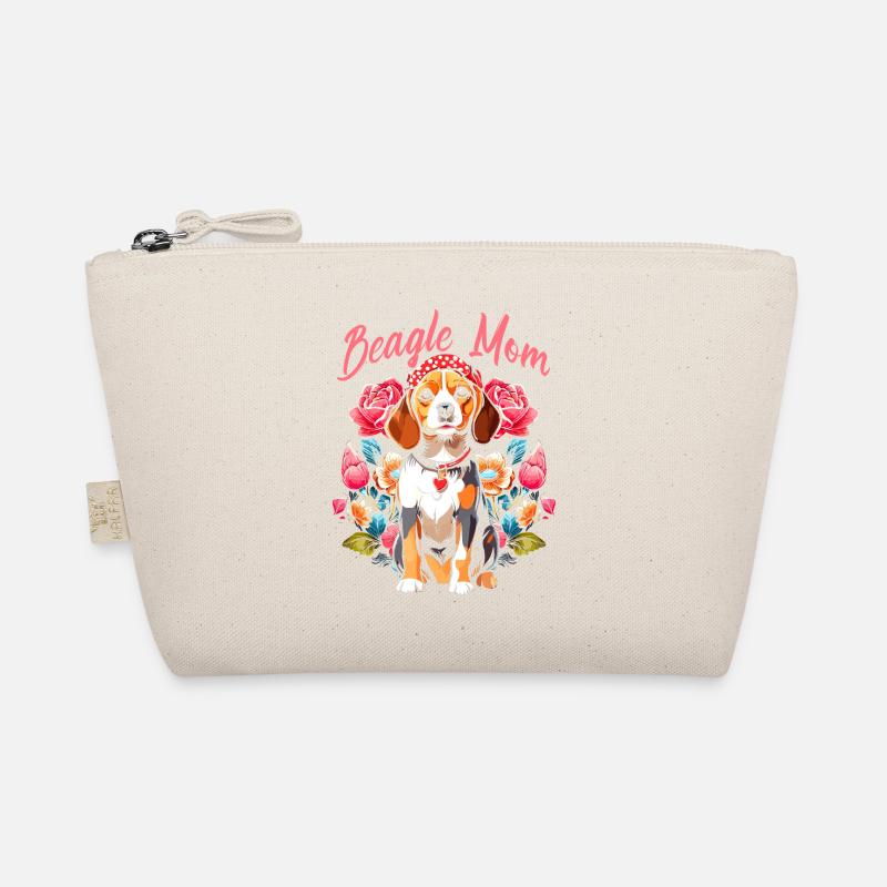 Best Beagle Mom Ever Organic Pouch