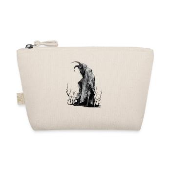 Krampus Böser Weihnachtsmann Geschenk Krampus - Bio-Täschchen - Natur - Vorne