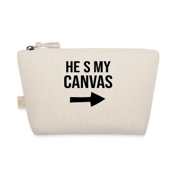 My Canvas My Color - Couple assorti - Trousse biologique - nature - Devant