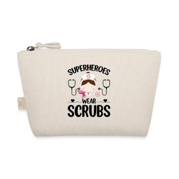Les super-héros portent des blouses - Infirmière - Trousse biologique - nature - Devant
