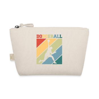 Dodgeball Gaga Ball Dodgeball Player Gift - Organic Pouch - nature - Front