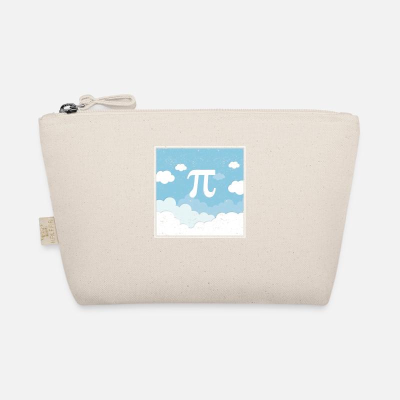 Pi Day Symbol In den Himmel Wolken Lustige Math Bio-Täschchen