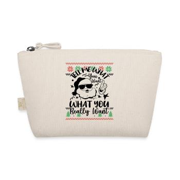 Dis-moi ce que tu veux, ce que tu veux vraiment Père Noël - Trousse biologique - nature - Devant