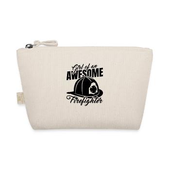 Firefighter Girl - Organic Pouch - nature - Front