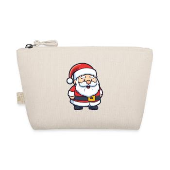 Père Noël drôle de Noël - Trousse biologique - nature - Devant