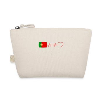 battement cœur portugal homme drapeau portugais - Trousse biologique - nature - Devant
