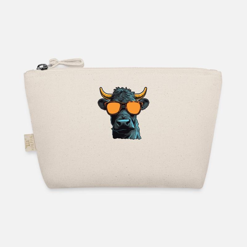 Dad Mom Sunglasses - Black Angus Organic Pouch