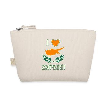 I love Cyprus - Organic Pouch - nature - Front