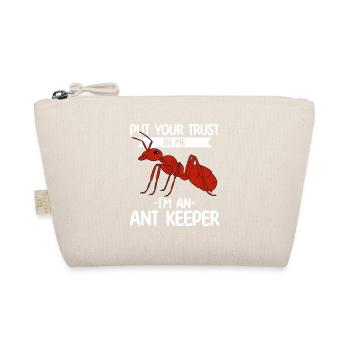 Antkeeping Ant Breeding Ants - Organic Pouch - nature - Front