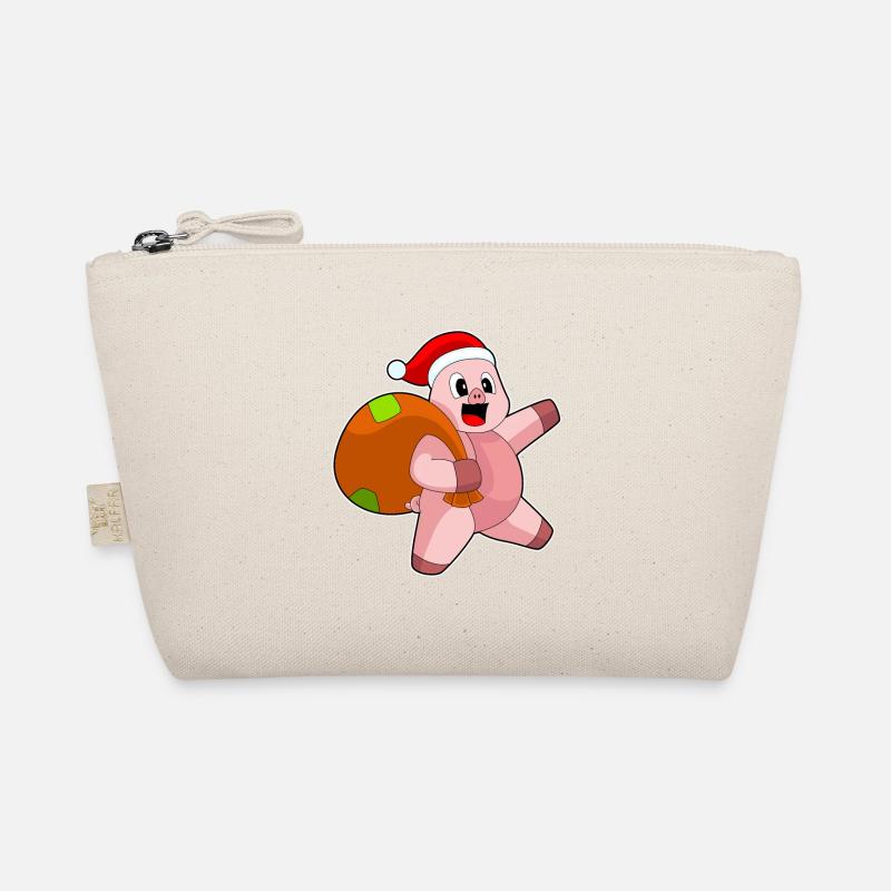 Sac de Noël cochon Trousse biologique